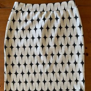 Renee C. stitchfix geo print pencil skirt, sz s